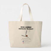 KGFM Classic Logo groot Tas (Achterkant)