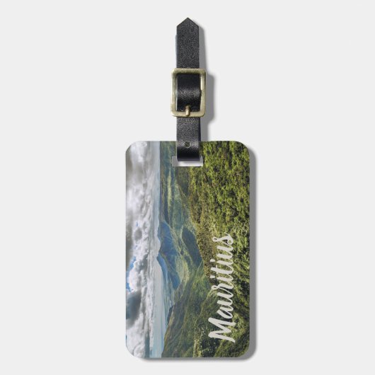 Kgift Mauritius Black River Gorges Viewpoint Bagagelabel (Voorkant verticaal)