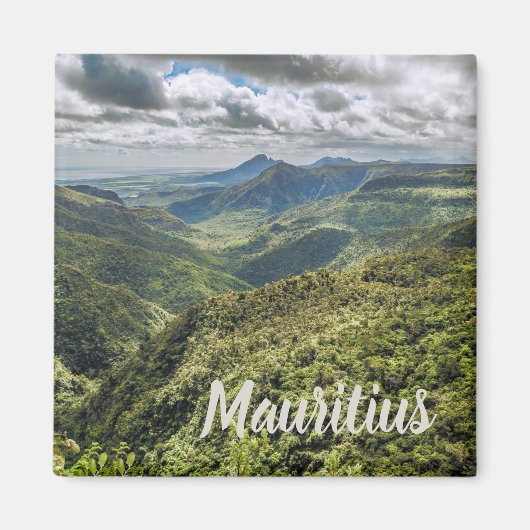 Kgift Mauritius Black River Gorges Viewpoint Magneet (Voorkant)