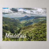 Kgift Mauritius Black River Gorges Viewpoint Poster (Voorkant)