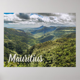 Kgift Mauritius Black River Gorges Viewpoint Poster