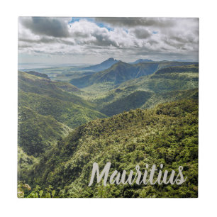 Kgift Mauritius Black River Gorges Viewpoint Tegeltje