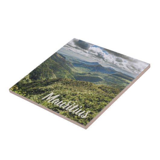 Kgift Mauritius Black River Gorges Viewpoint Tegeltje (Zijkant)