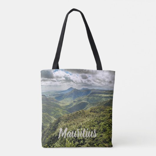 Kgift Mauritius Black River Gorges Viewpoint Tote Bag (Achterkant)