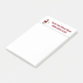 Kgift Noordpool kinder rendieren Post-it® Notes (Schuin)