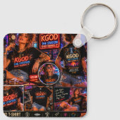 KGOD Radio Late Night  Sleutelhanger (Achterkant)