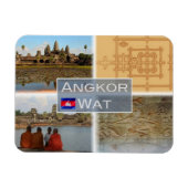 KH Cambodia - Angkor Wat - Vishnu - Magneet (Horizontaal)