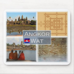 KH Cambodia - Angkor Wat - Vishnu - Muismat