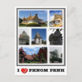 KH Cambodia - Phnom Penh - Briefkaart (Voorkant)
