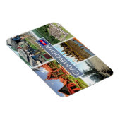 KH Cambodia - Phnom Penh - Magneet (Rechterzijde)