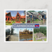 KH Cambodja - Briefkaart (Voorkant)