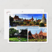 KH Phnom Penh - Silver Pagoda - Royal Palace - Briefkaart (Voorkant / Achterkant)