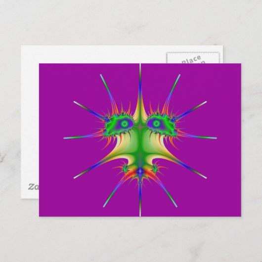 Khabarovsk Bug Briefkaart (Voorkant / Achterkant)