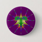 Khabarovsk Bug Ronde Button 5,7 Cm (Voorkant)