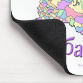 Khabarovsk Rusland-kaart Muismat (Hoek)