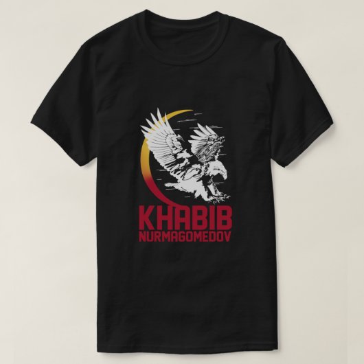 Khabib Nurmagomedov de Eagle T-shirt (Design voorkant)