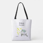 Khabully Mouse Eco贔屓( Showing favor to Eco ) Tote Bag (Achterkant)
