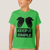 Khaby Lame Simple T-shirt (Voorkant)