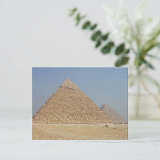 khafre ' s piramide briefkaart (Staand voorkant)