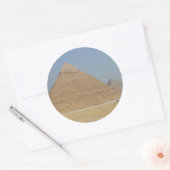 khafre ' s piramide ronde sticker (Envelop)