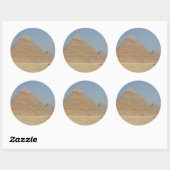khafre ' s piramide ronde sticker (Vel)
