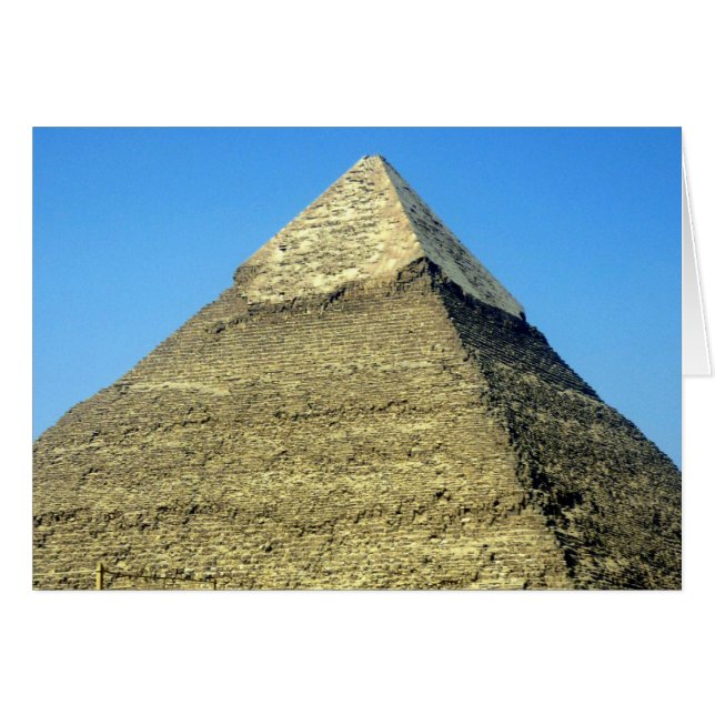 khafre top piramide (Voorkant Horizontaal)