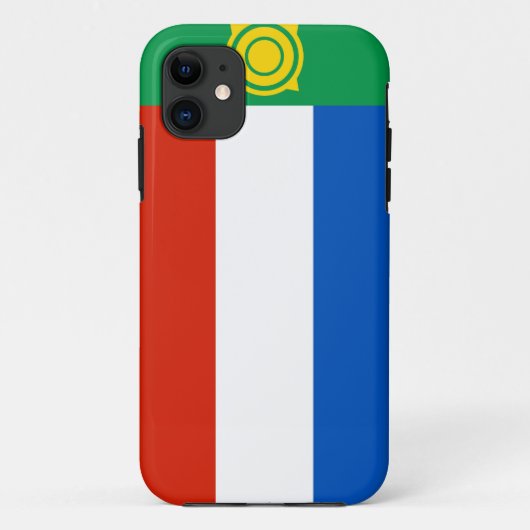 khakasiya vlag rusland republiek regio Case-Mate iPhone case (Achterkant)