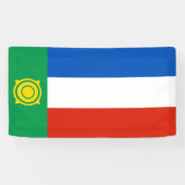 Khakassievlag Spandoek (Horizontaal)