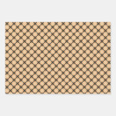 Khaki Afstuderen kalligrafie typografie script Inpakpapier Vel (Voorkant 2)