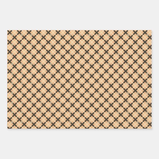 Khaki Afstuderen kalligrafie typografie script Inpakpapier Vel (Voorkant 2)