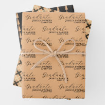 Khaki Afstuderen kalligrafie typografie script