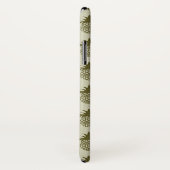 Khaki Ananas Patroon Case-Mate iPhone Case (Achterkant / rechts)