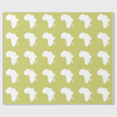 Khaki Audacious Africa Cadeaupapier (Vlak)