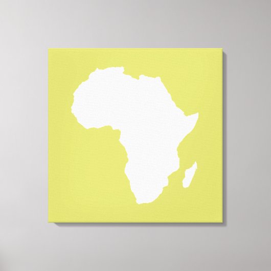 Khaki Audacious Africa Canvas Afdruk (Voorkant)