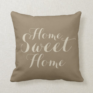 Khaki beige taupe home lief teeltje kussen