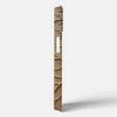 Khaki biologisch reliëfpatroon iPhone-hoesje Case-Mate iPhone Case (Achterkant / Rechts)
