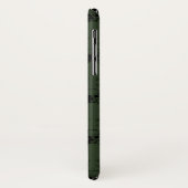 Khaki Black Skull Halloween gepersonaliseerd monog Case-Mate iPhone Case (Achterkant/links)