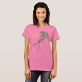 Khaki bunting t-shirt (Voorkant volledig)