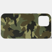 Khaki Camo Militaire Camouflage Cool Manly Case-Mate iPhone Case (Achterkant (horizontaal))