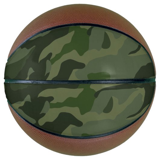 Khaki camouflage basketbal (Voorkant)