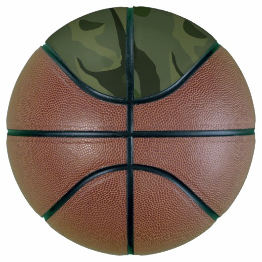 Khaki camouflage basketbal (Rechts)