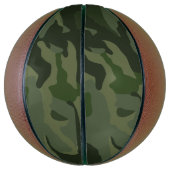 Khaki camouflage basketbal (Verticaal)
