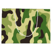 Khaki-camouflage Groot Cadeauzakje (Achterkant)