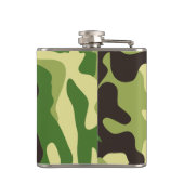Khaki-camouflage Heupfles (Achterkant)