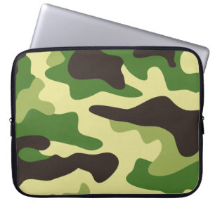 Khaki-camouflage Laptop Sleeve