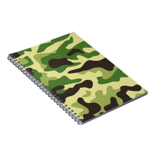 Khaki-camouflage Notitieboek (Rechterzijde)