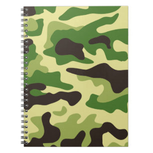 Khaki-camouflage Notitieboek