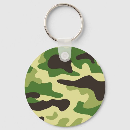 Khaki-camouflage Sleutelhanger (Voorkant)