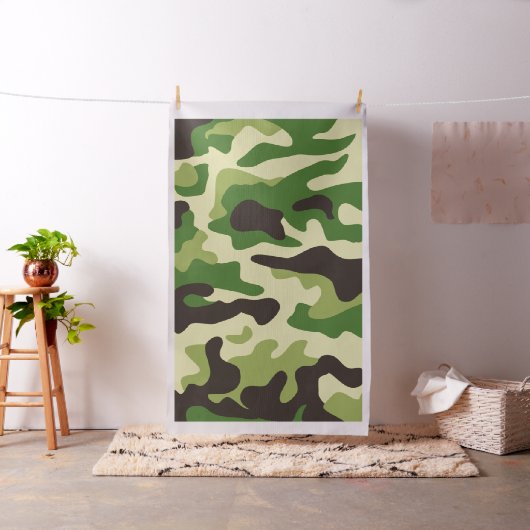 Khaki-camouflage Stof (Voorbeeld)