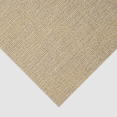 Khaki Coffee Tan Brown Faux Burlap Textern Pattern Tissuepapier (Detail)